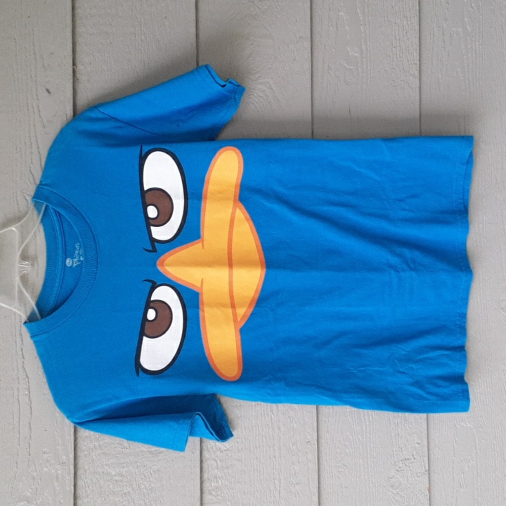 DISNEY Phineas and Ferb "Perry the Platypus" Tshirt